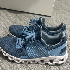 On Running Sky Blue Athletic Shoes
